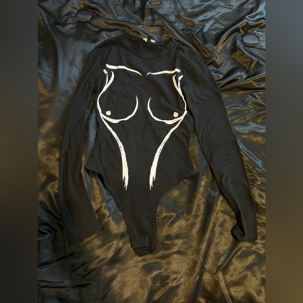 Longsleeve bodysuit -black